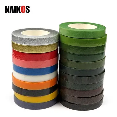 Vysoce kvalitní tmavě zelené květinové pásky